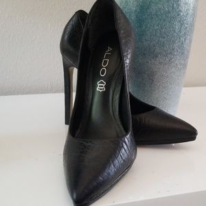 Aldo black high heels